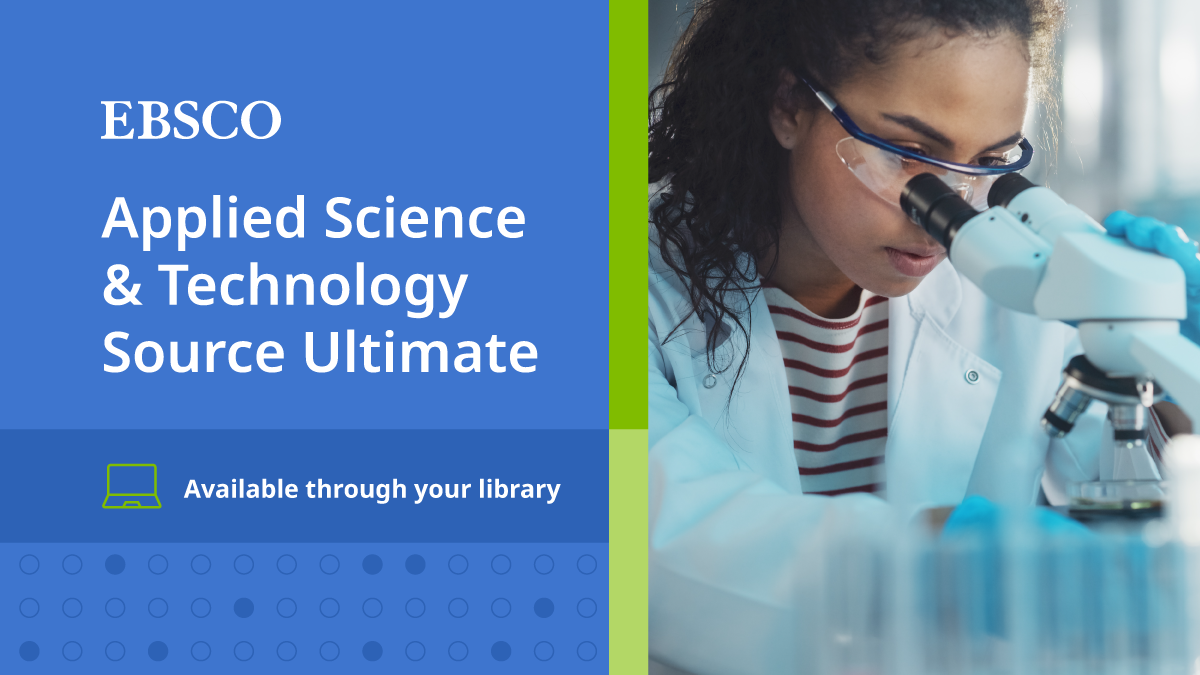 ebsco applied science technology source database promo image